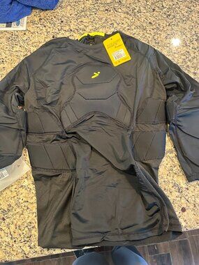 STORELLI BS GK THREE QUARTER UNDERSHIRT BLACK LARGE